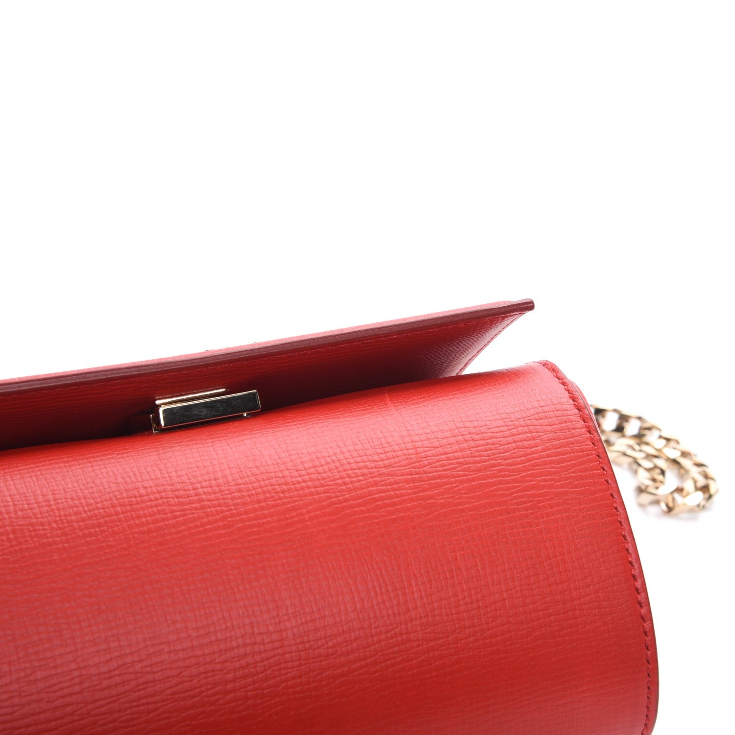 Givenchy Textured Calfskin Mini Pandora Box Chain Crossbody Bag Medium Red 8 of 8