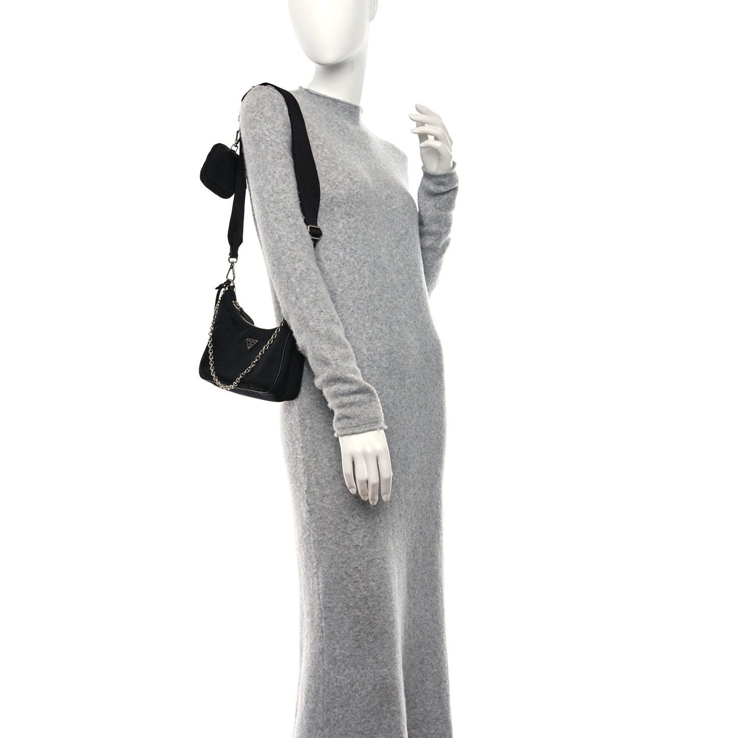 Nylon Re-Edition 2005 Shoulder Bag Black