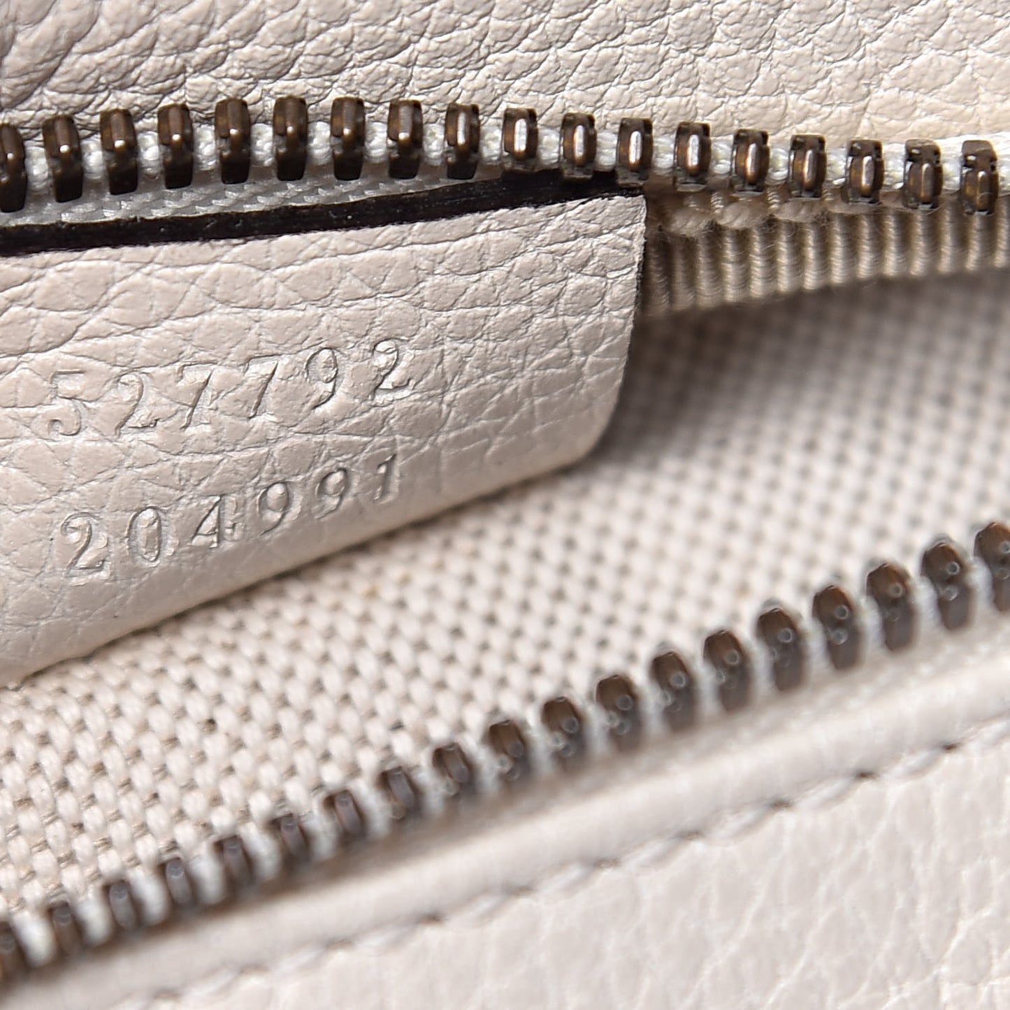 Grained Calfskin Small Logo Belt Bag White
