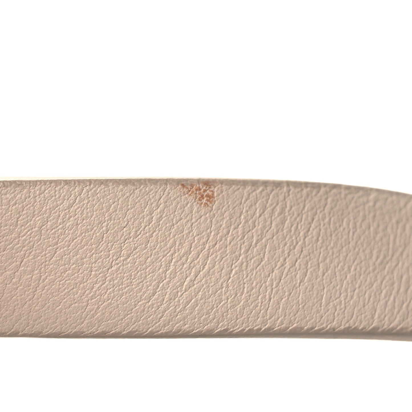 Calfskin Dior ID Belt S White