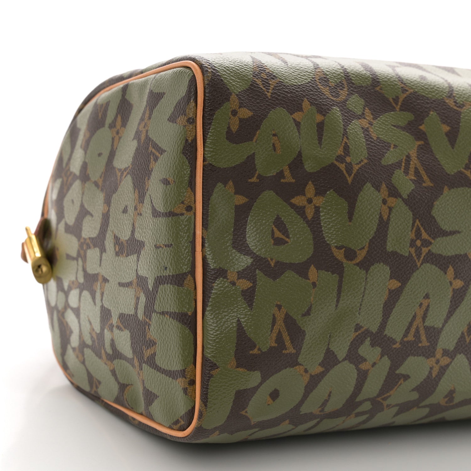 Louis Vuitton Monogram Graffiti Speedy 30 Kaki 8 of 10