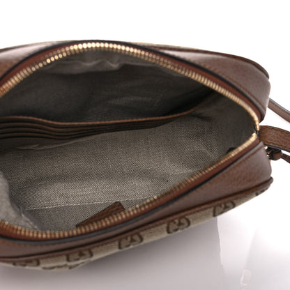 Gucci Monogram Mini Bree Messenger Bag Beige Tabacco 7 of 11