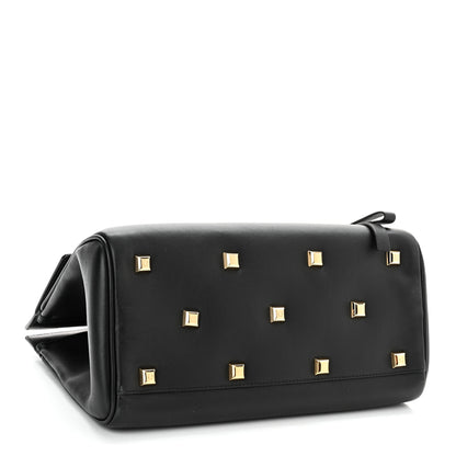 Salvatore Ferragamo Calfskin Medium Studio Bag Black 4 of 10