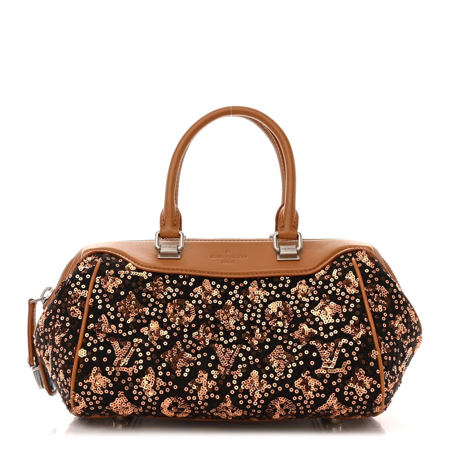 Sequin Monogram Sunshine Express Baby Gold