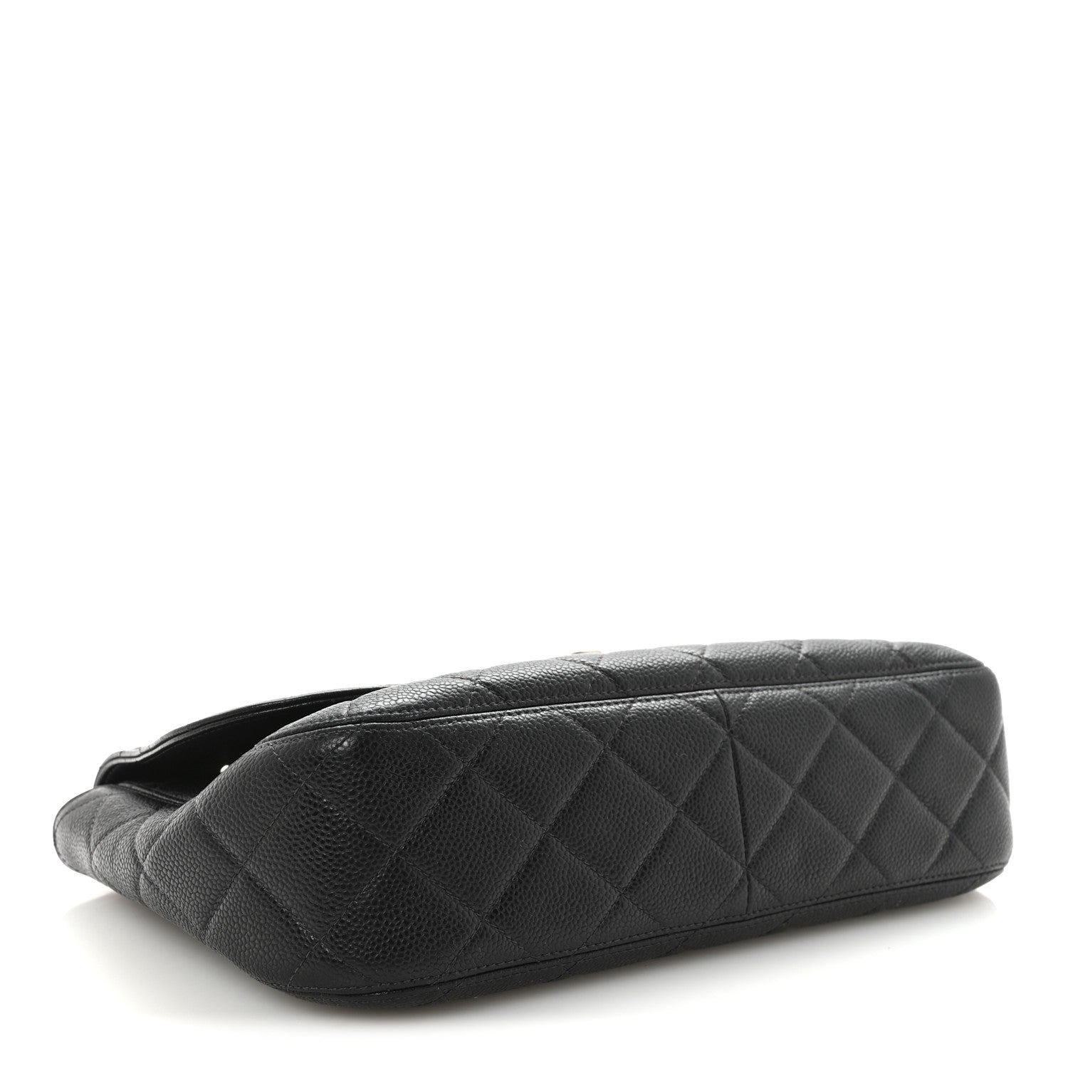 Chanel Caviar Quilted Jumbo Single Flap Black 4 of 11