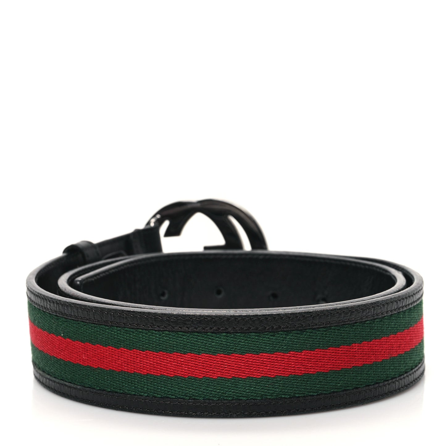 Calfskin Web Interlocking G Belt 90 36 Black
