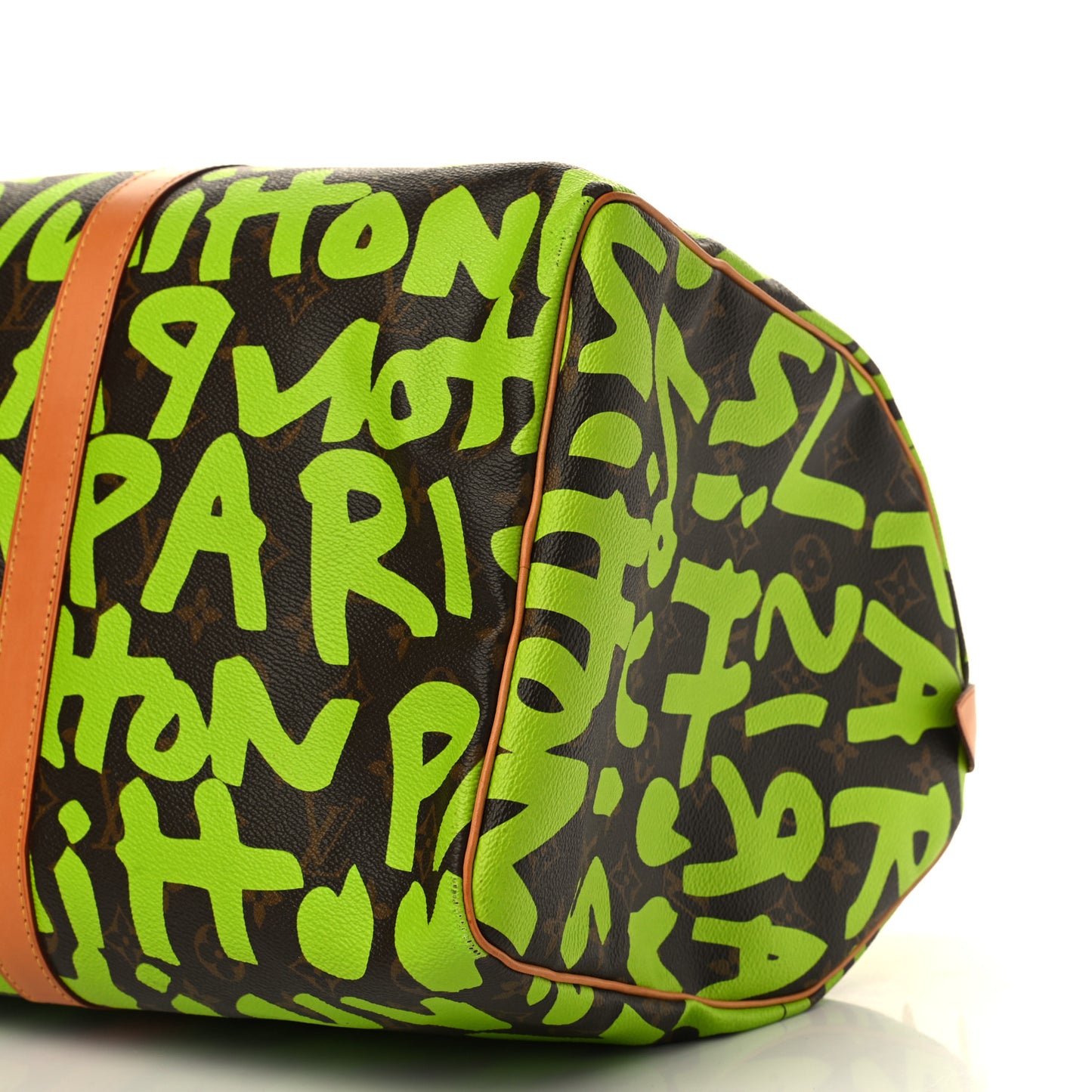 Monogram Graffiti Keepall 50 Green