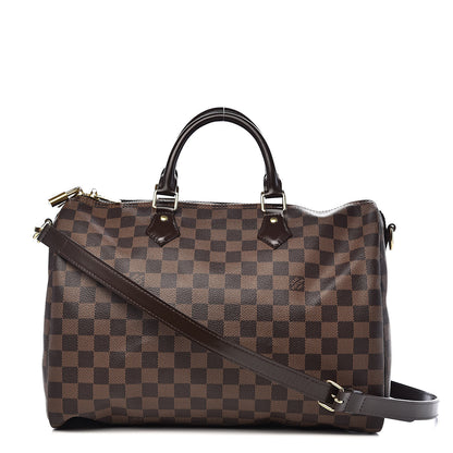 Louis Vuitton Damier Ebene Speedy Bandouliere 35 1 of 12