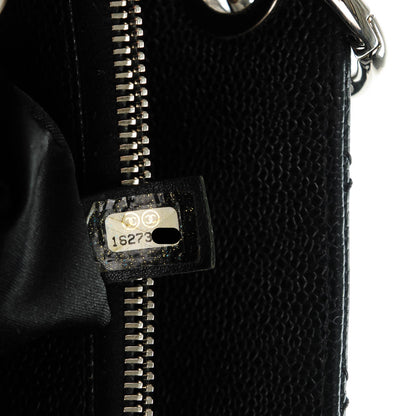 Chanel Caviar Quilted Grand Shopping Tote GST Black 7 of 7
