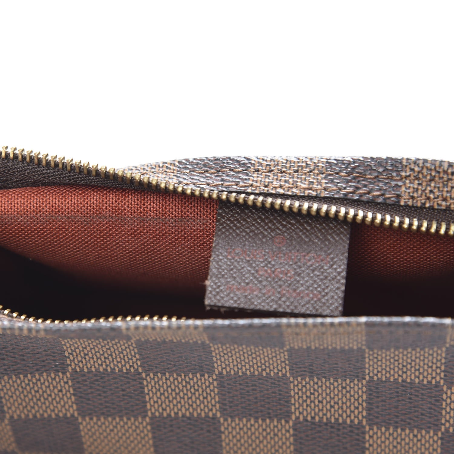 Louis Vuitton Damier Ebene Trousse Make Up Bag Pochette 13 of 15
