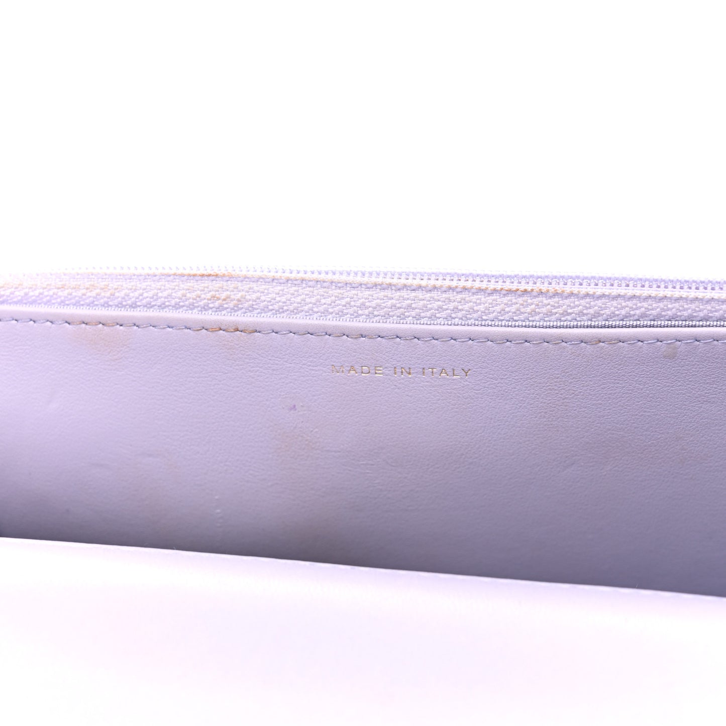 Lambskin Quilted Chanel 19 Wallet On Chain WOC Light Purple