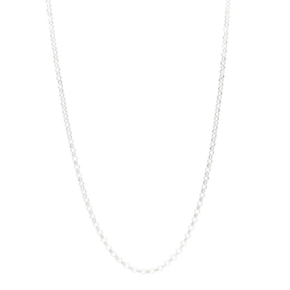 Chrome Hearts Sterling Silver Roll Chain Necklace 22" 1 of 4