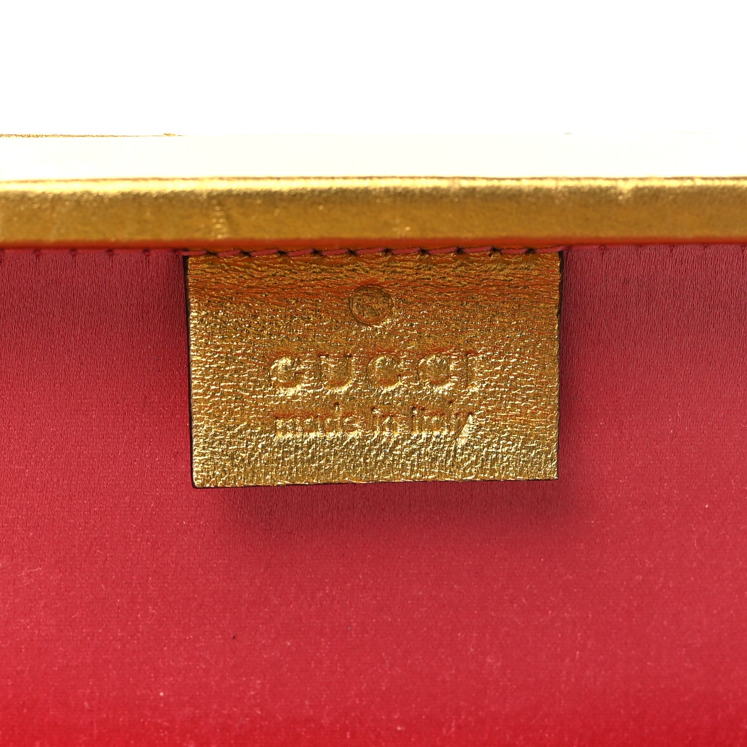Gucci Metallic Nappa Matelasse Broadway Top Handle Bag Gold 6 of 12