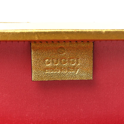 Gucci Metallic Nappa Matelasse Broadway Top Handle Bag Gold 6 of 12