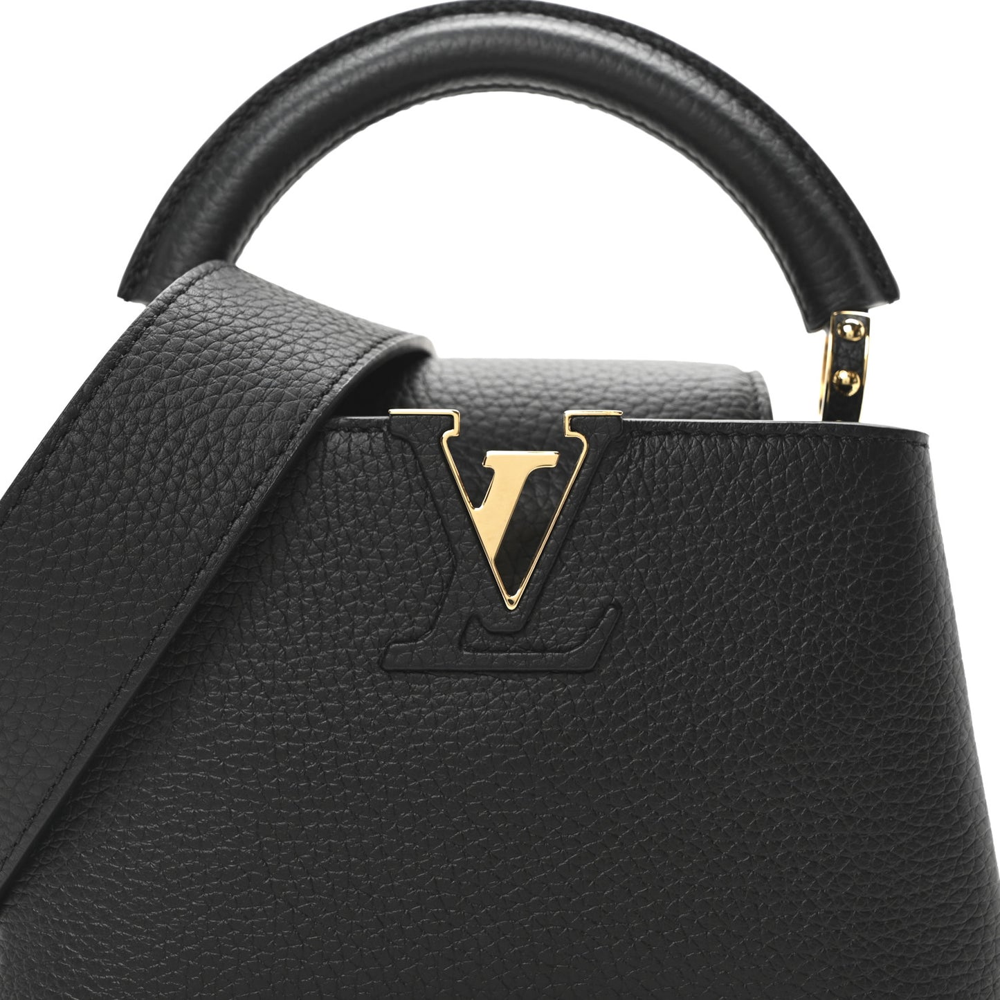 Taurillon Mini Capucines Black