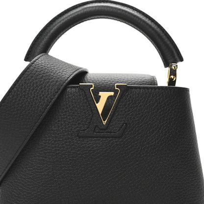 Louis Vuitton Taurillon Mini Capucines Black 7 of 9