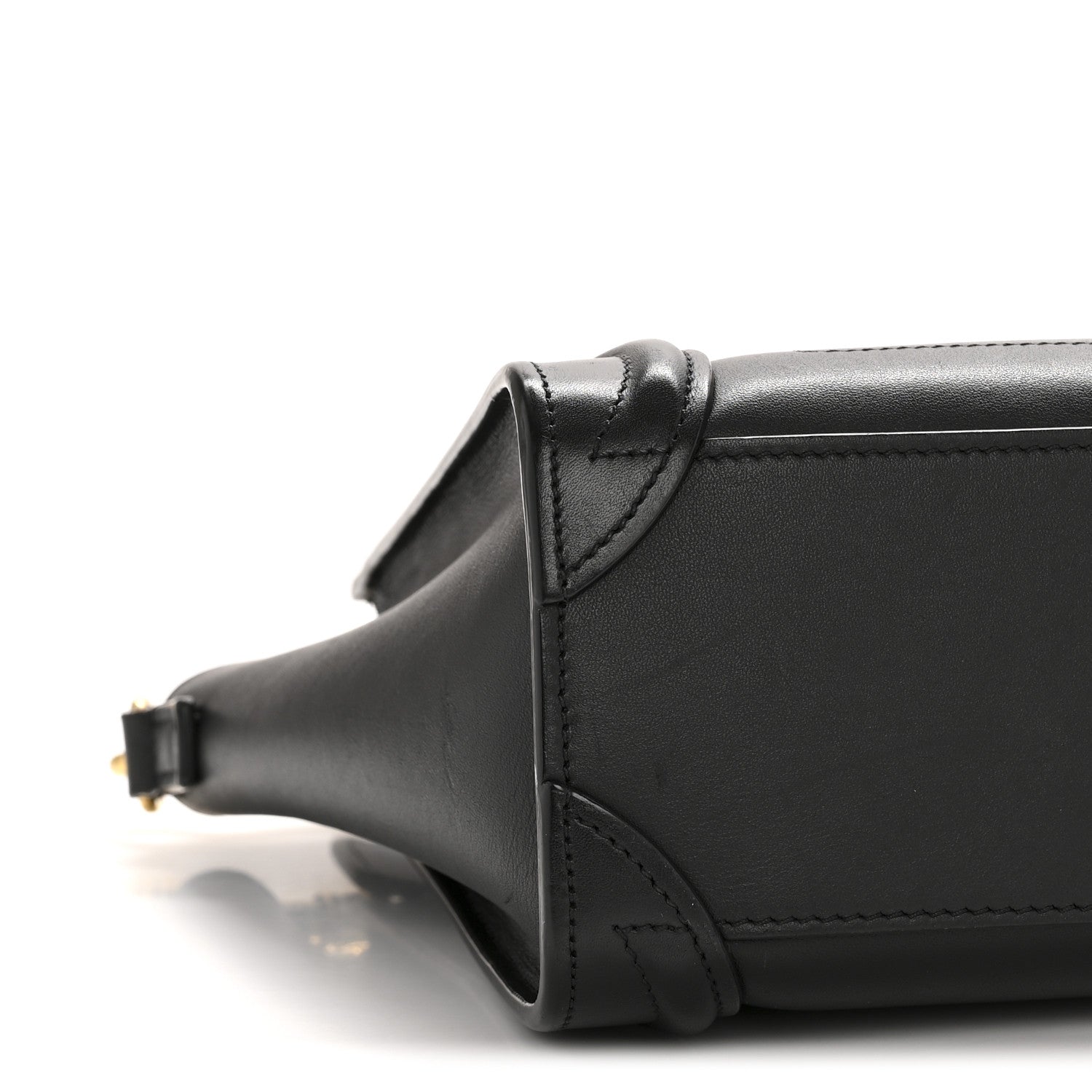 Celine Smooth Calfskin Nano Luggage Black 9 of 13