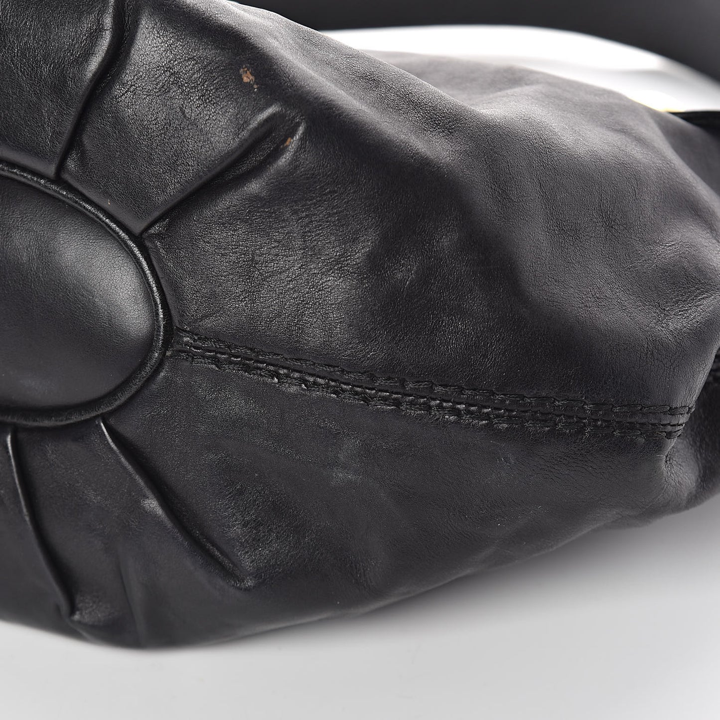 Calfskin Babouska Shoulder Bag Black