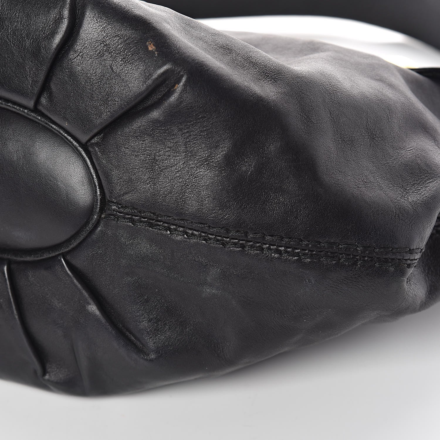 Gucci Calfskin Babouska Shoulder Bag Black 11 of 11