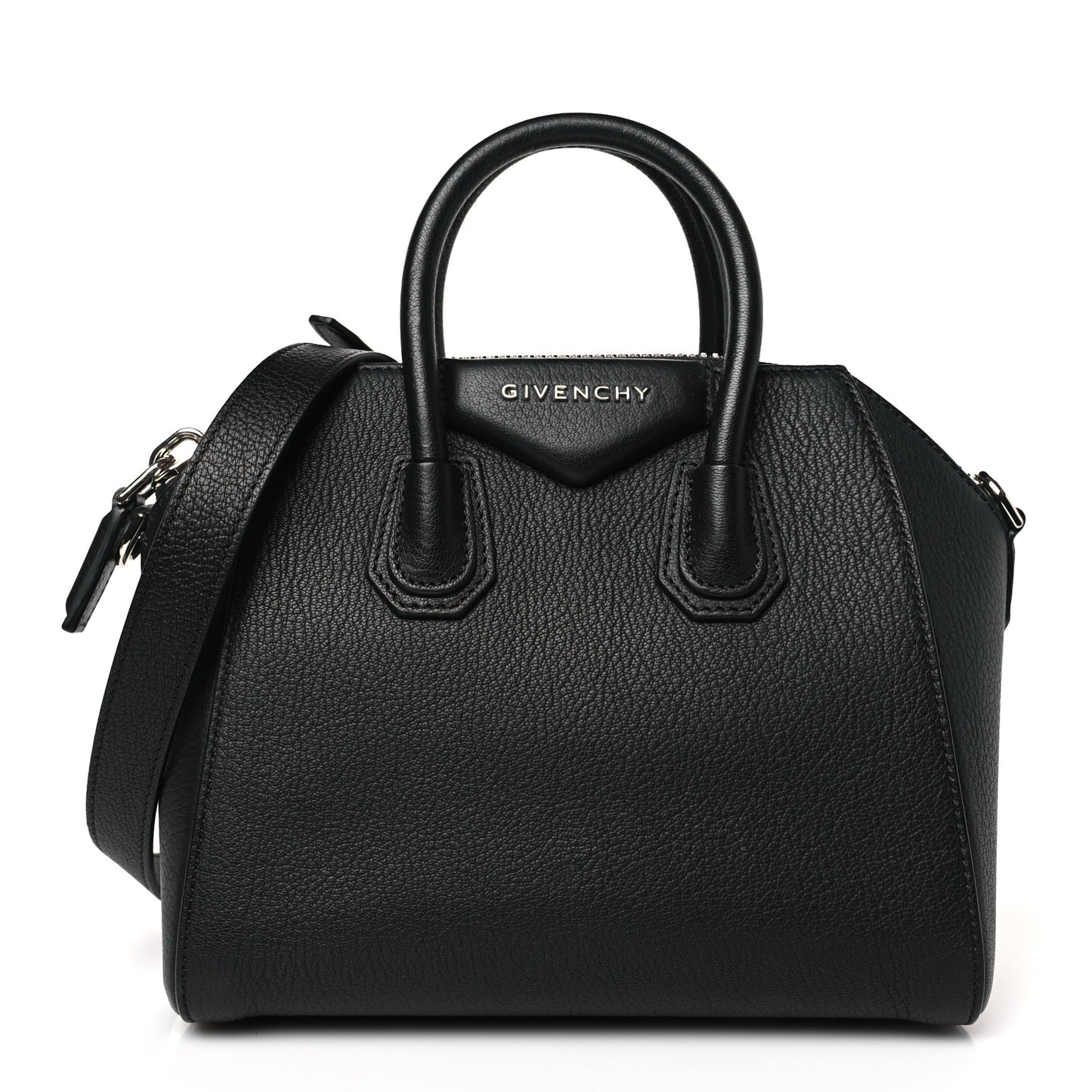 Sugar Goatskin Mini Antigona Black