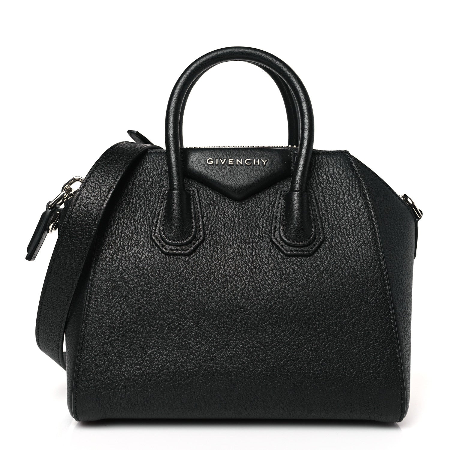 Givenchy Sugar Goatskin Mini Antigona Black 1 of 9
