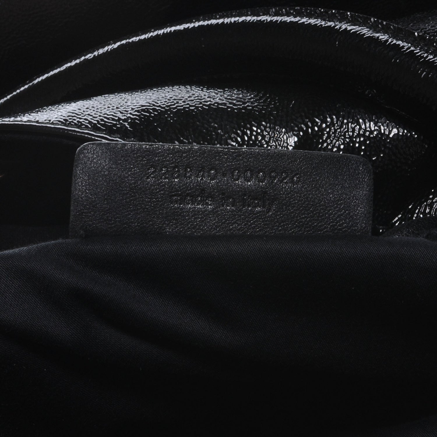 Saint Laurent Patent Large Roady Hobo Black 7 of 8