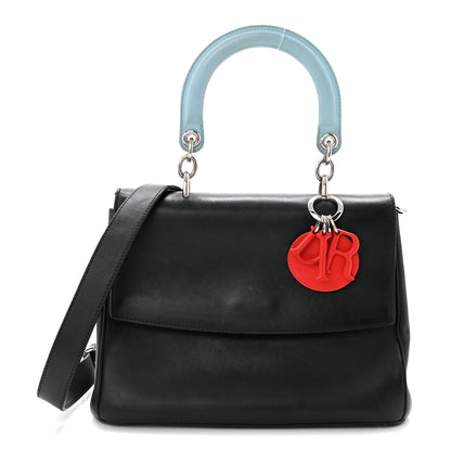 Christian Dior Smooth Calfskin Tri-Color Small Be Dior Flap Black Blue Red 1 of 11
