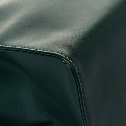 Telfar Vegan Leather Medium Shopping Bag Dark Olive 9 of 13