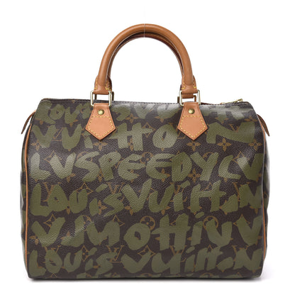 Louis Vuitton Monogram Graffiti Speedy 30 Kaki 1 of 10