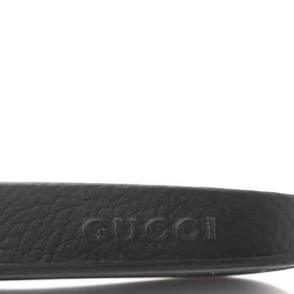Gucci X SEGA Supreme Canvas GUCCY Stars Womens Slide Sandals 40 Black Gold 7 of 8
