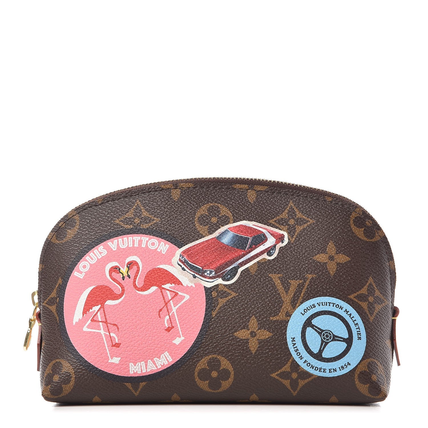 Louis Vuitton Monogram World Tour Cosmetic Pouch 1 of 7