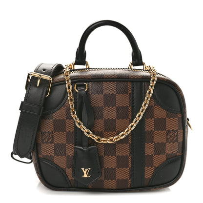 Louis Vuitton Damier Ebene Valisette Souple BB Black 1 of 7