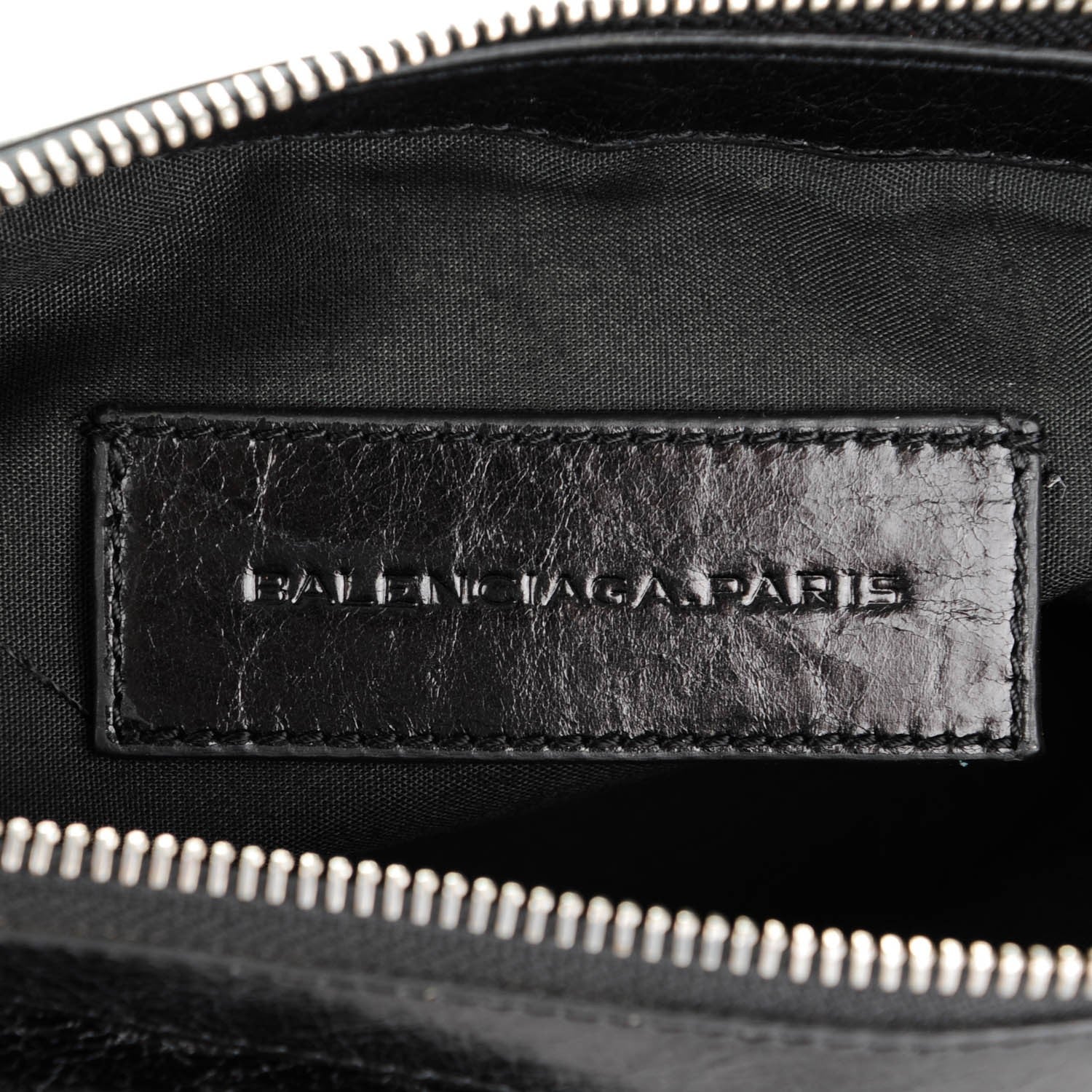 Balenciaga Agneau Arena Classic Hardware Small Clip Black 6 of 7