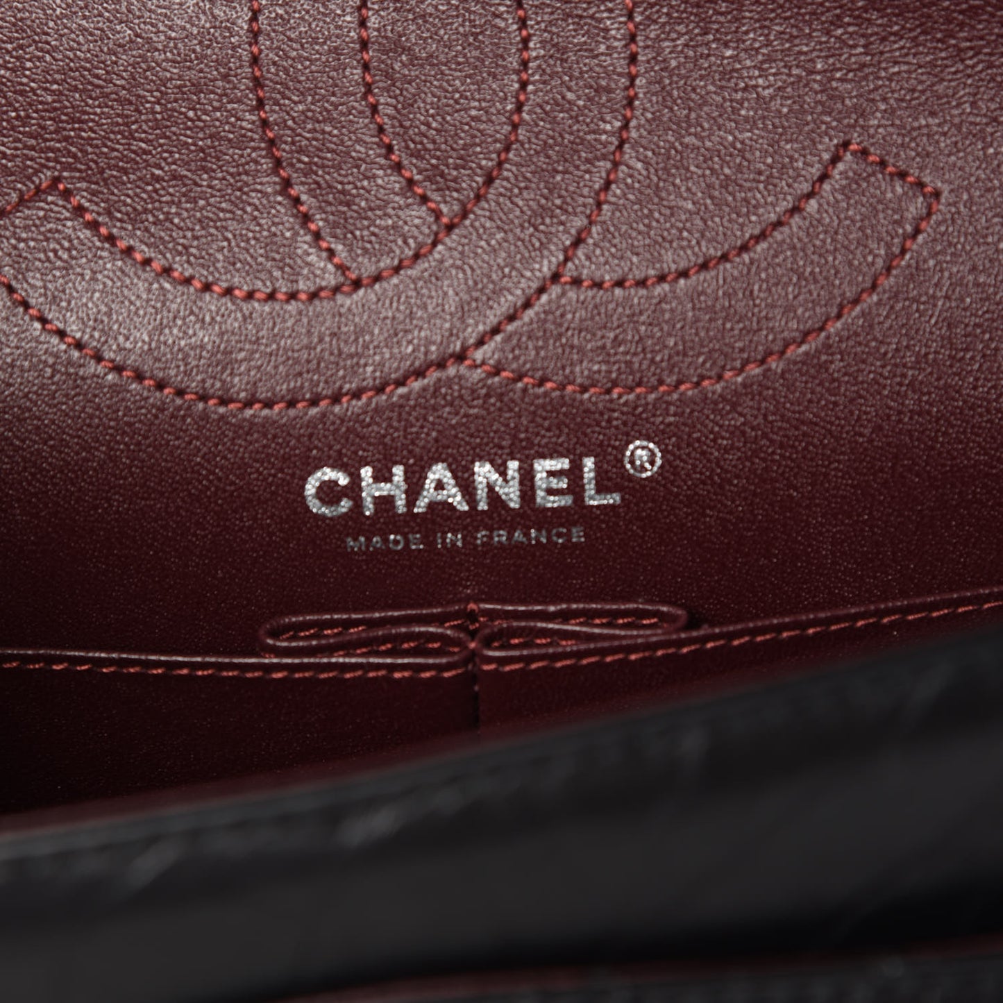 Aged Calfskin Quilted 2.55 Reissue 226 Flap Black