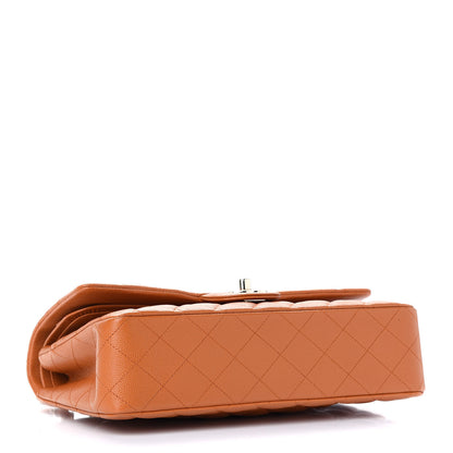 Chanel Caviar Quilted Medium Double Flap Light Brown 4 of 9