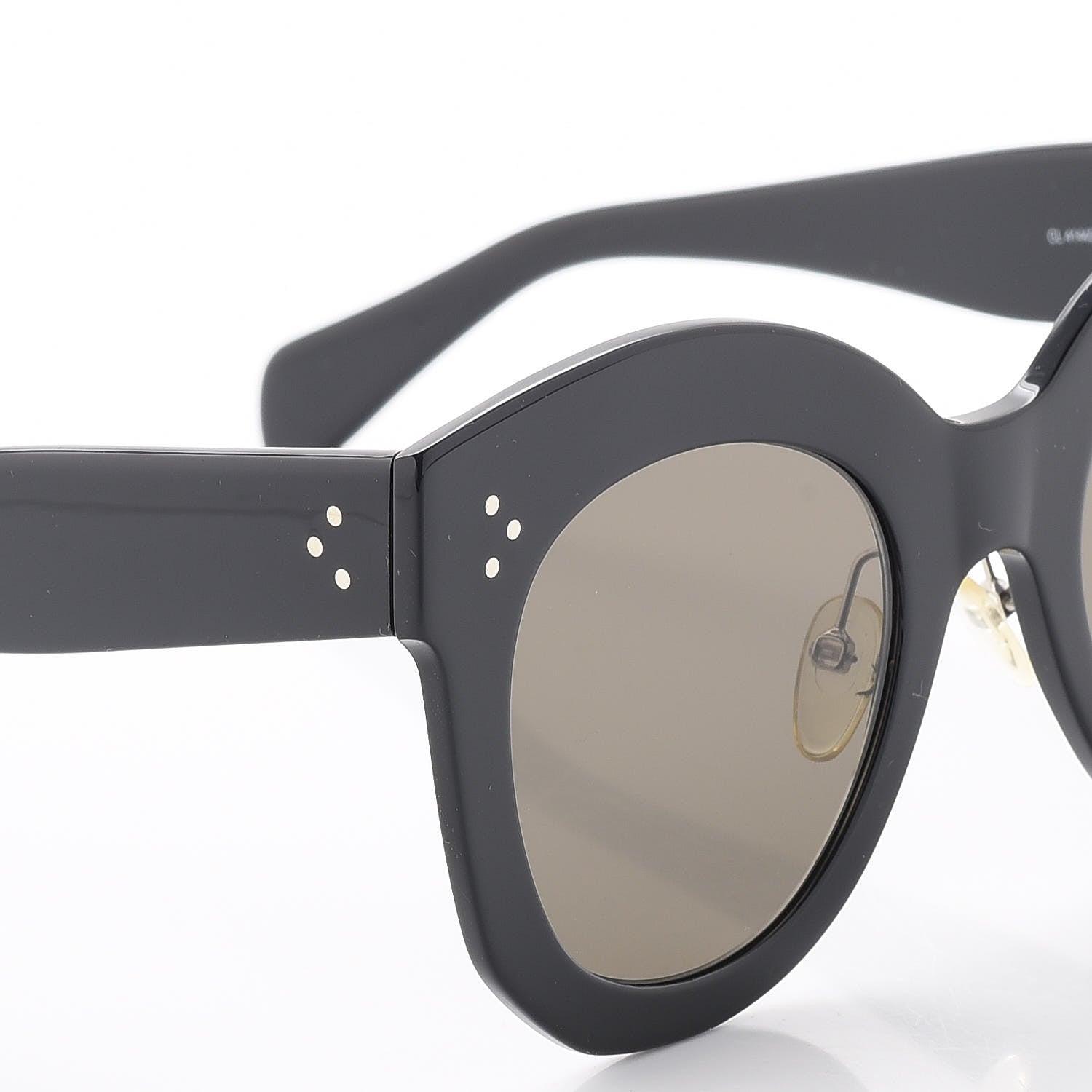 Celine Chris Sunglasses CL 41443/S Black 7 of 8