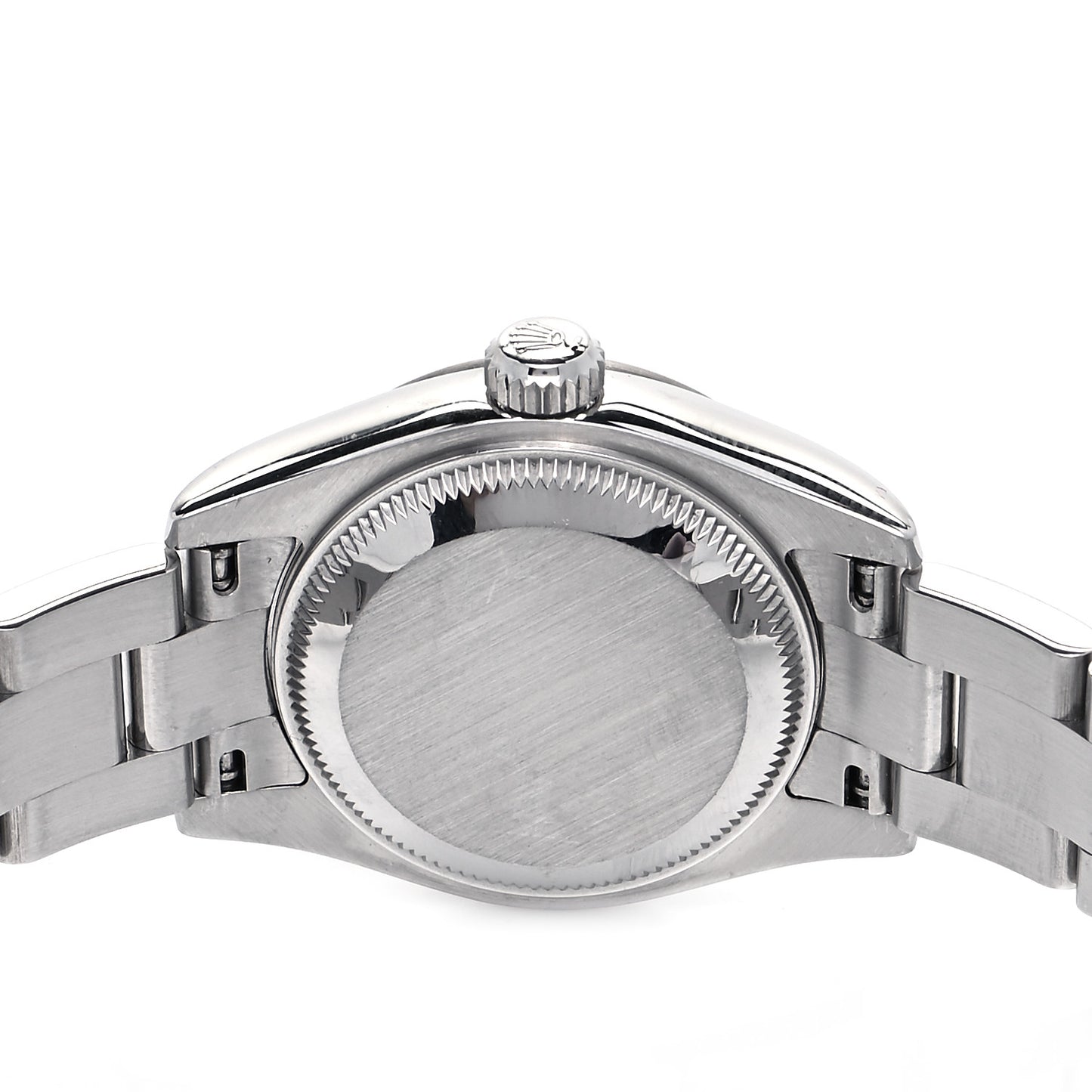 Stainless Steel 18K White Gold 26mm Oyster Perpetual Datejust Watch Pink Roman 179174