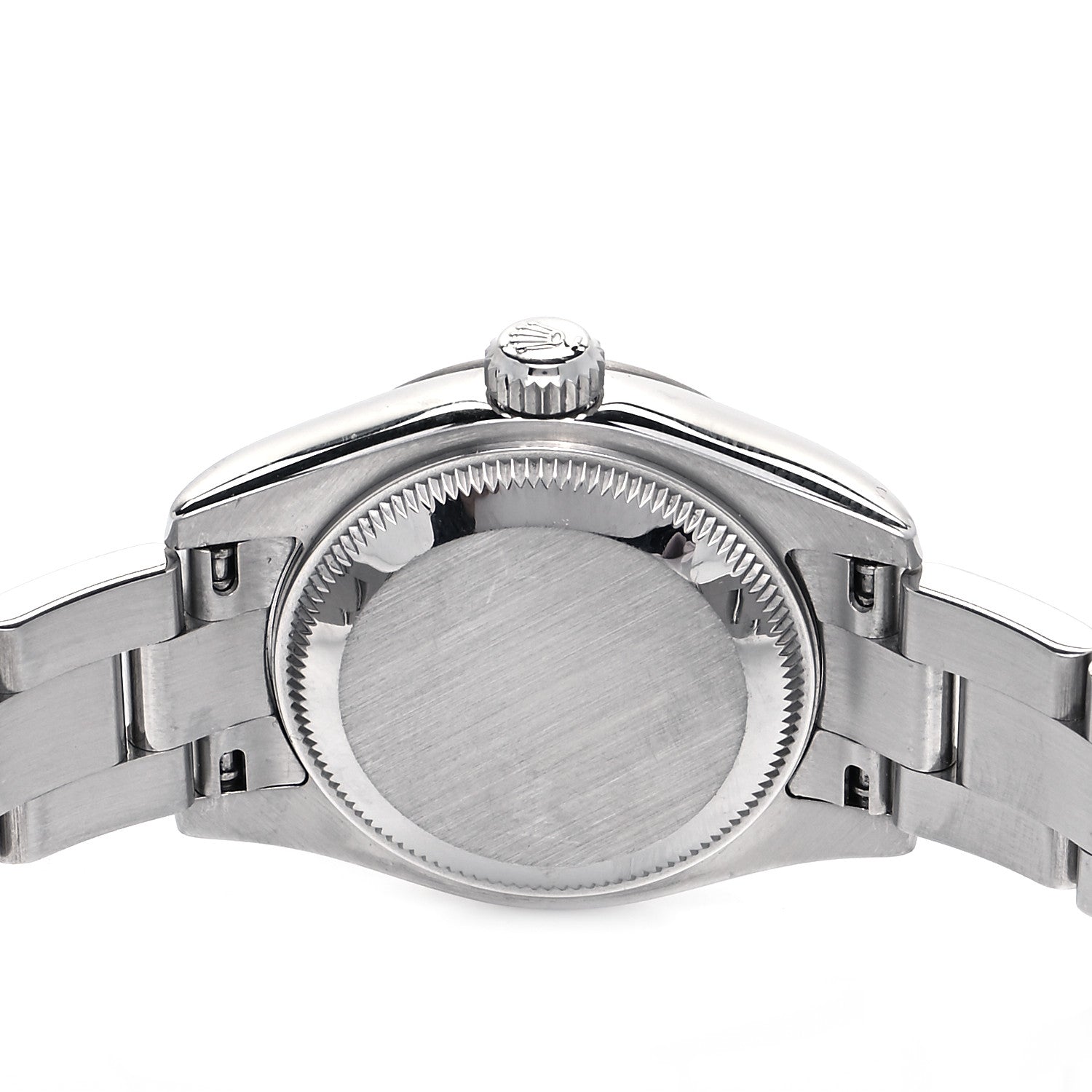 Rolex Stainless Steel 18K White Gold 26mm Oyster Perpetual Datejust Watch Pink Roman 179174 4 of 6