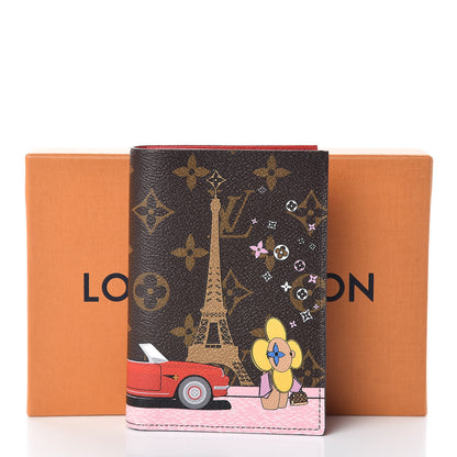 Louis Vuitton Monogram 2019 Christmas Animation Passport Cover Rouge 8 of 8