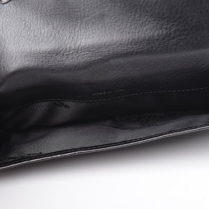 Burberry Alligator Continental Wallet Black 6 of 11
