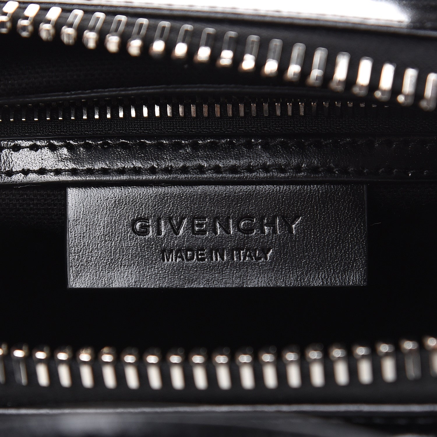 Givenchy Shiny Lord Calfskin Mini Antigona Black 6 of 10