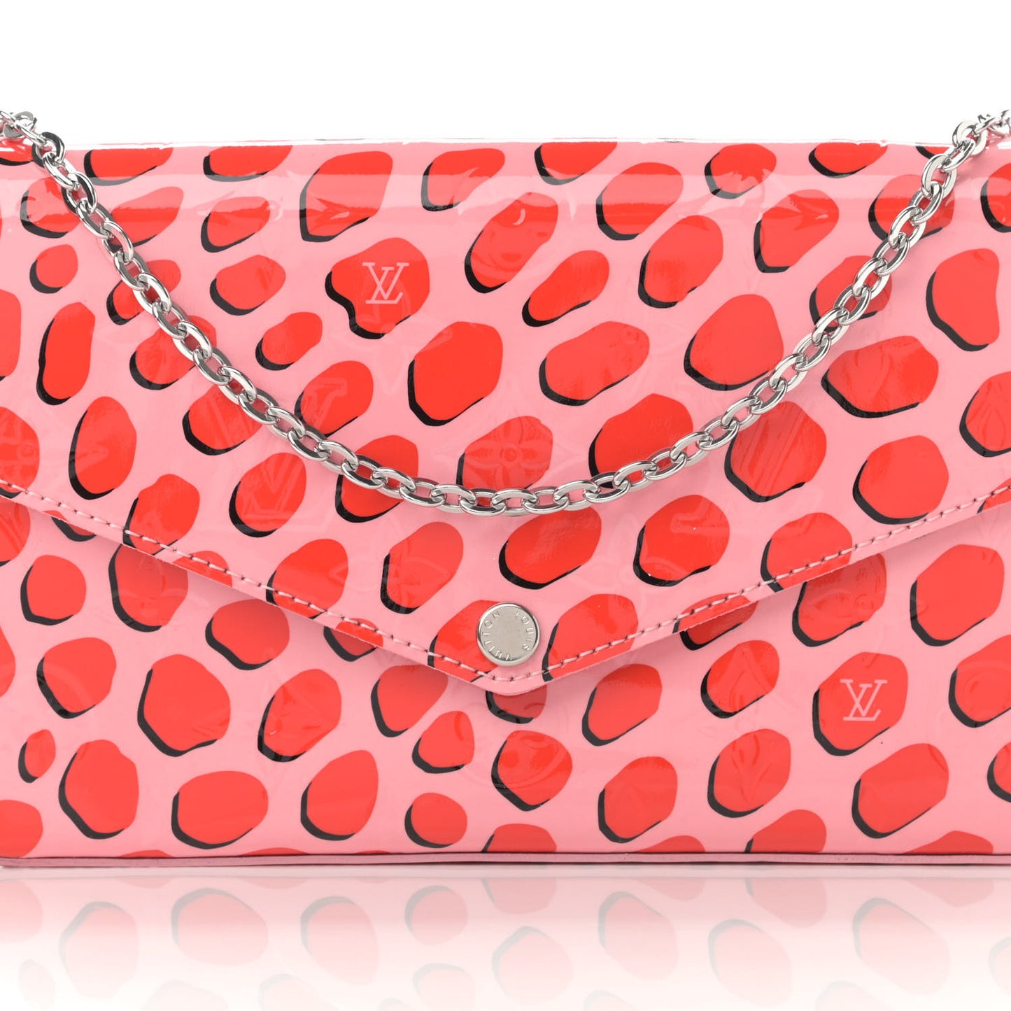 Vernis Jungle Dots Pochette Felicie Sugar Pink Poppy