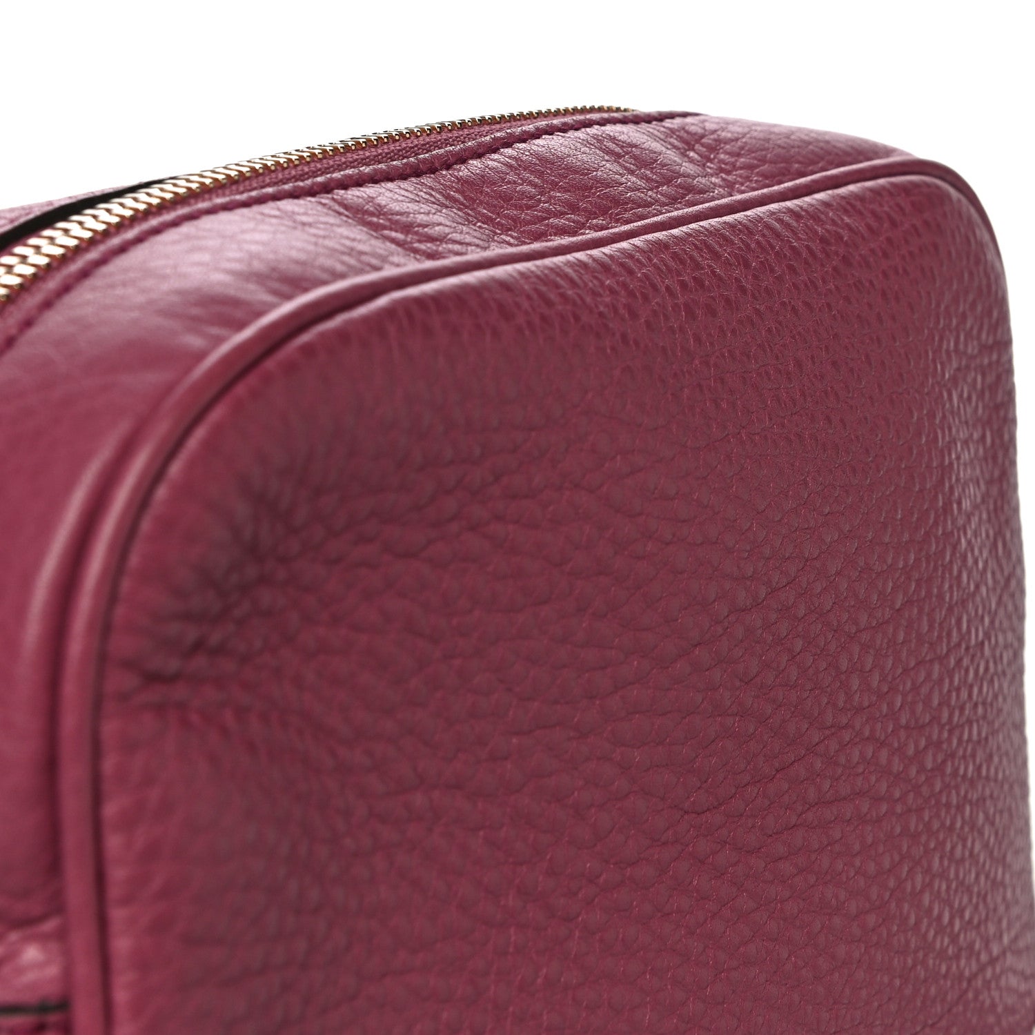 Gucci Pebbled Calfskin Small Soho Disco Bag Peonia Flower 12 of 13