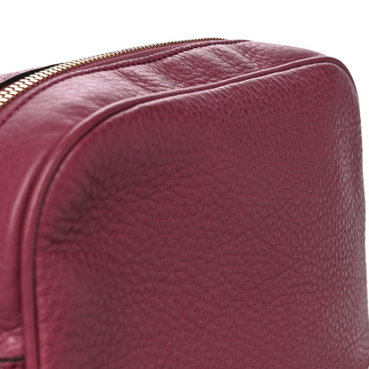 Gucci Pebbled Calfskin Small Soho Disco Bag Peonia Flower 12 of 13