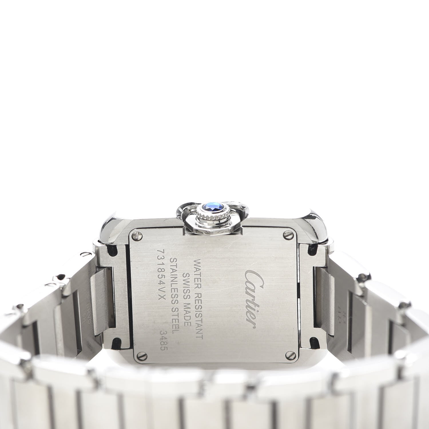 Cartier Stainless Steel 23mm Tank Anglaise Quartz Watch 5 of 6