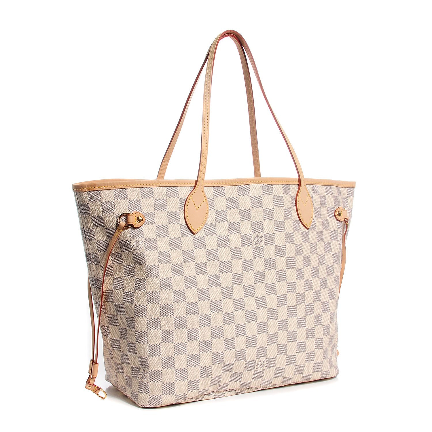 Louis Vuitton Damier Azur Neverfull MM 3 of 8