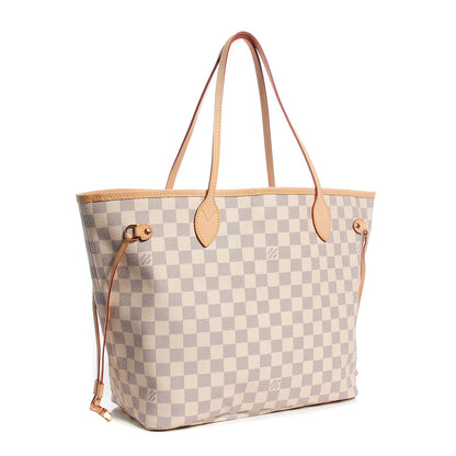 Louis Vuitton Damier Azur Neverfull MM 3 of 8