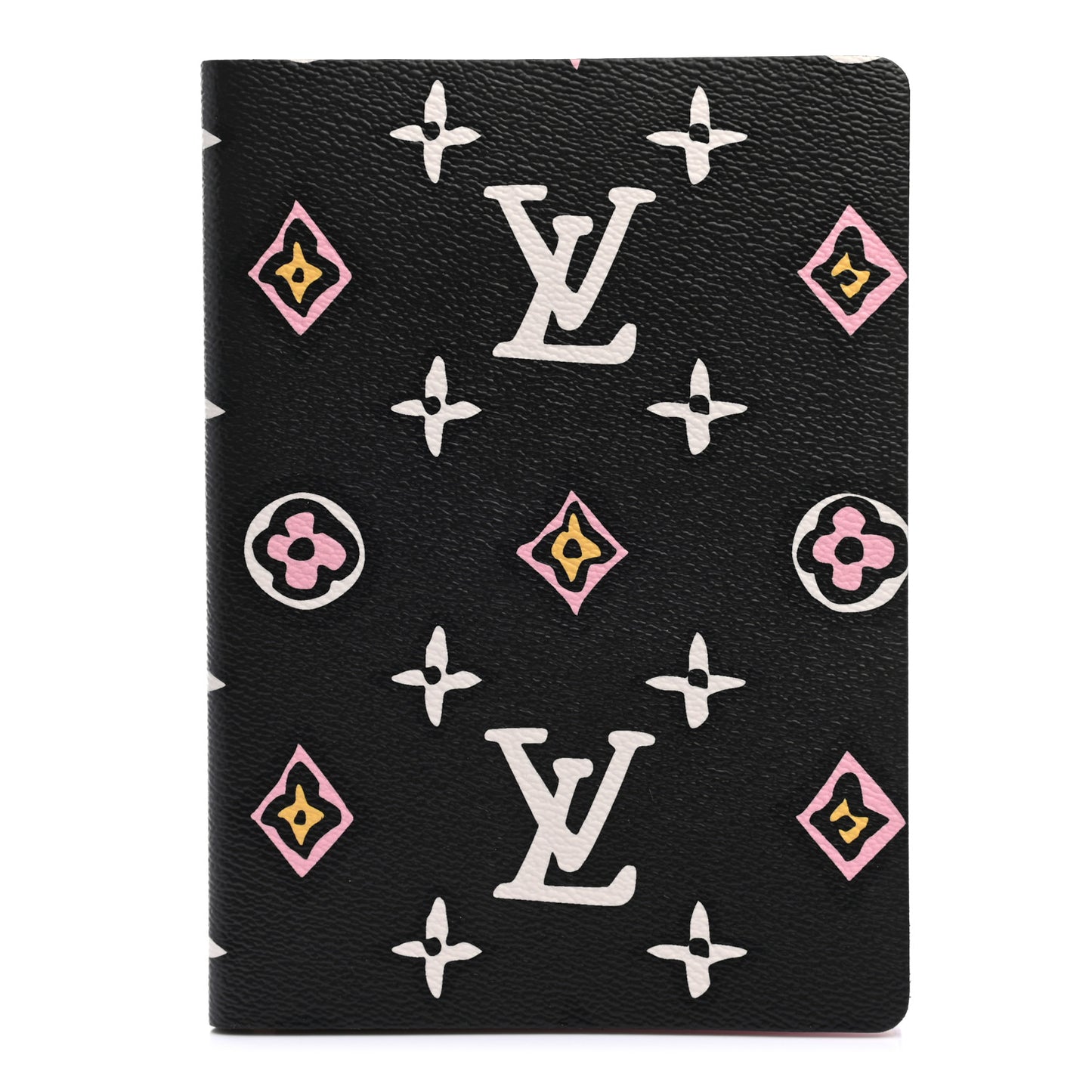 Monogram Wild At Heart Clemence Notebook Black