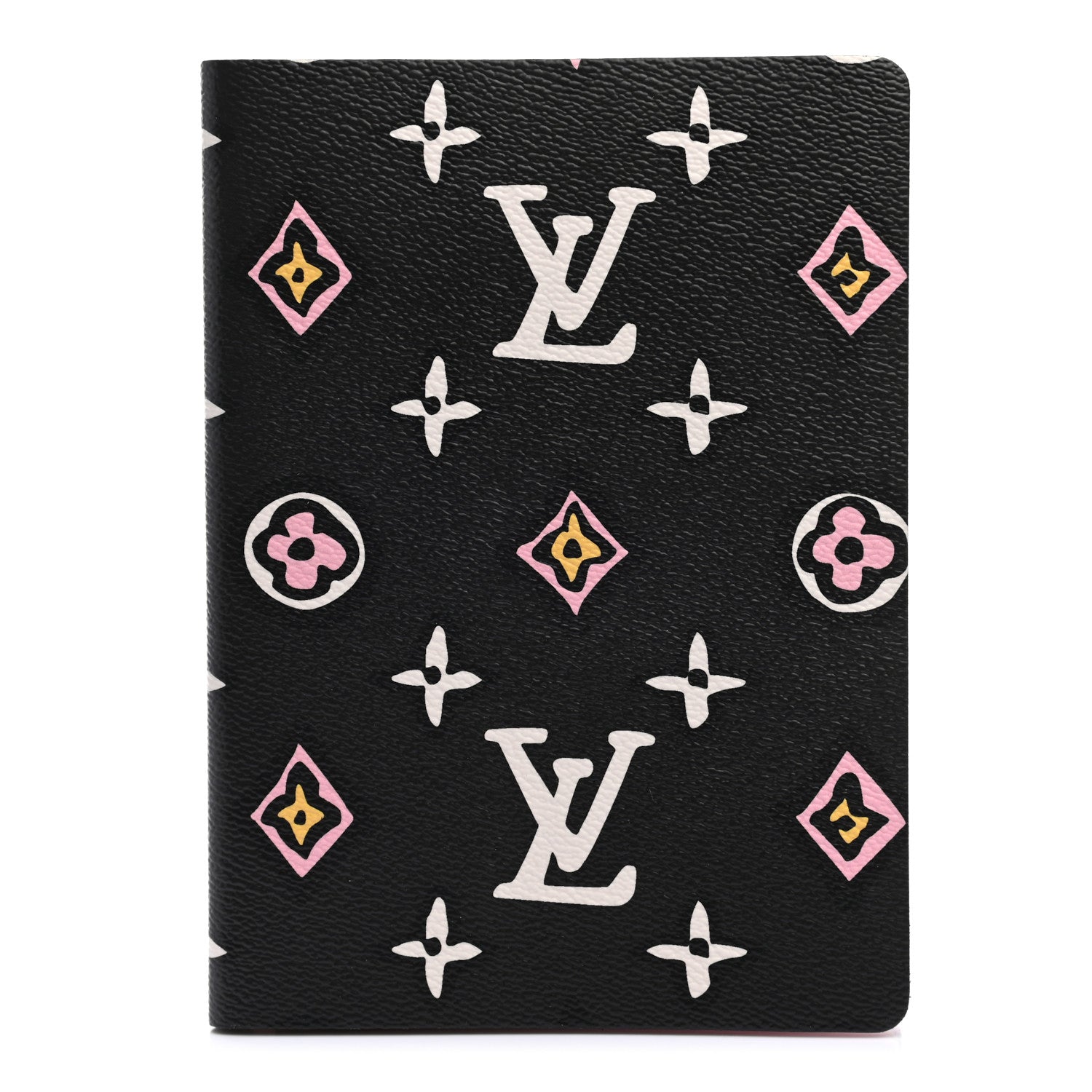 Louis Vuitton Monogram Wild At Heart Clemence Notebook Black 1 of 6
