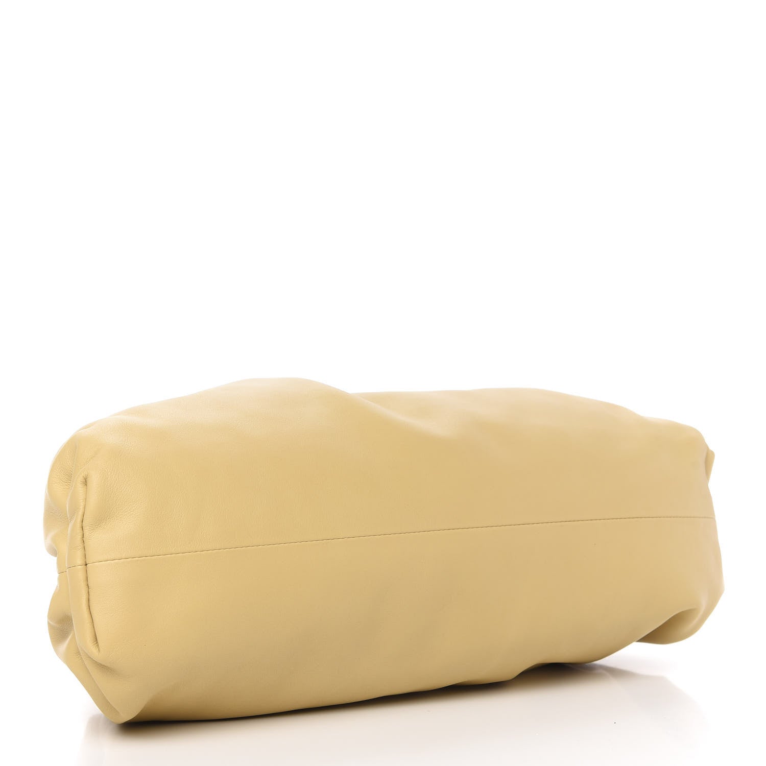 Bottega Veneta Smooth Butter Calf The Pouch Oversized Clutch Tapioca 4 of 10